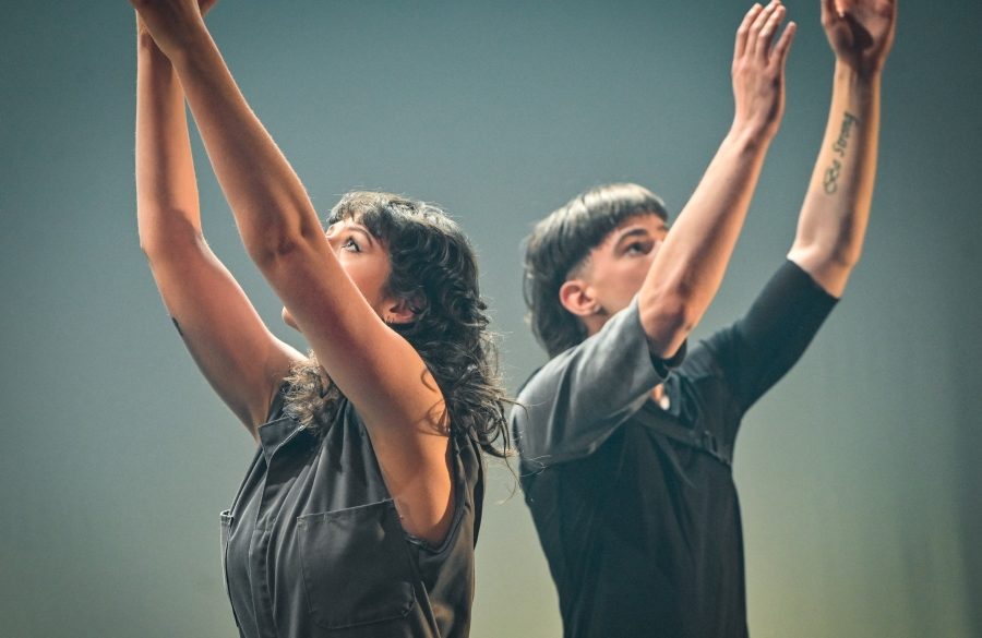 Coralie Fortier and Audric Raymond, photo by Maxime Côté