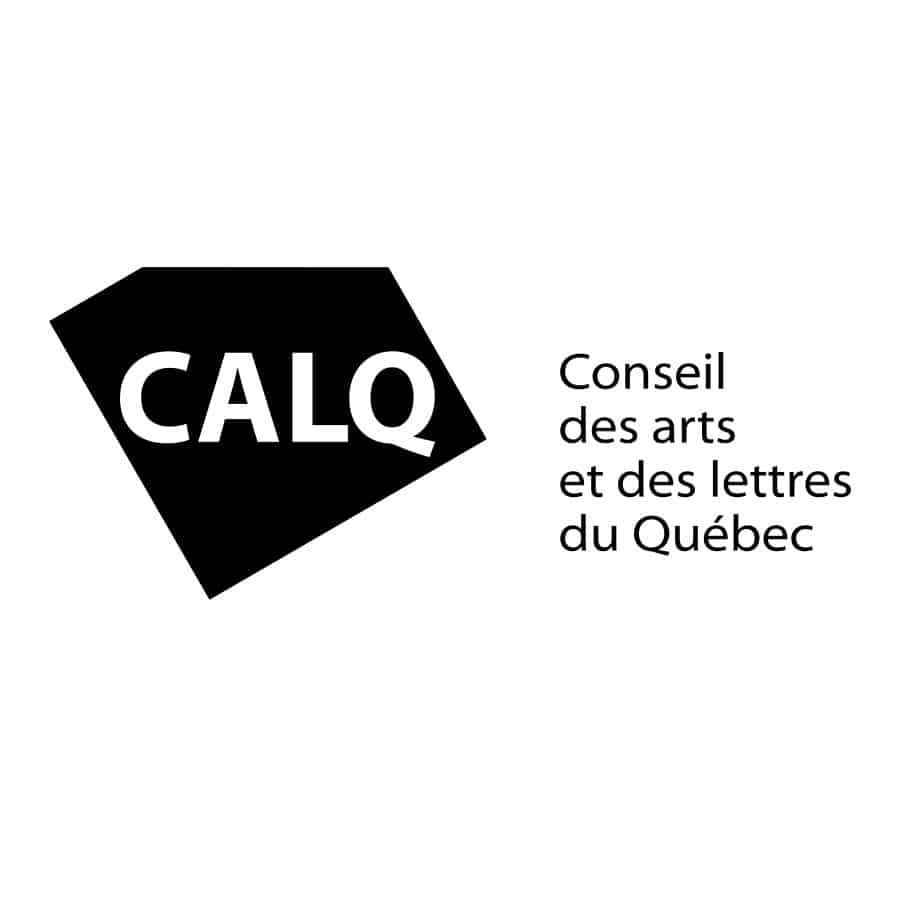 Logo CALQ, noir et blanc