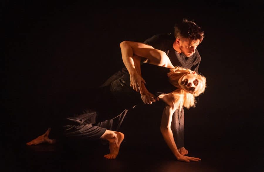 Iban Bourgoin and Ludovic Germain-Thivierge in Échos contemporains, photo by Maxime Côté