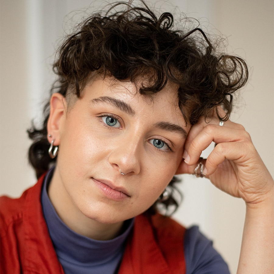 Headshot of Camille Gendron, photo by Pénélope Ducharme