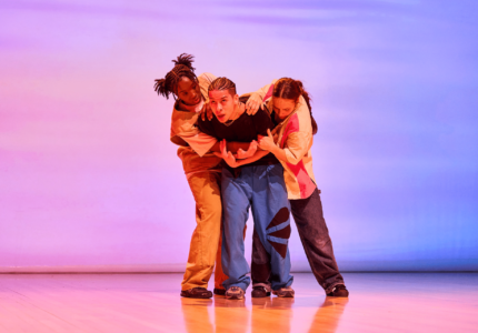 Gaëlle Fabre, Anthony Palomeque and Mickeline Couturier in Céline Richard Robichon's imagé, photo by Pierre Tran