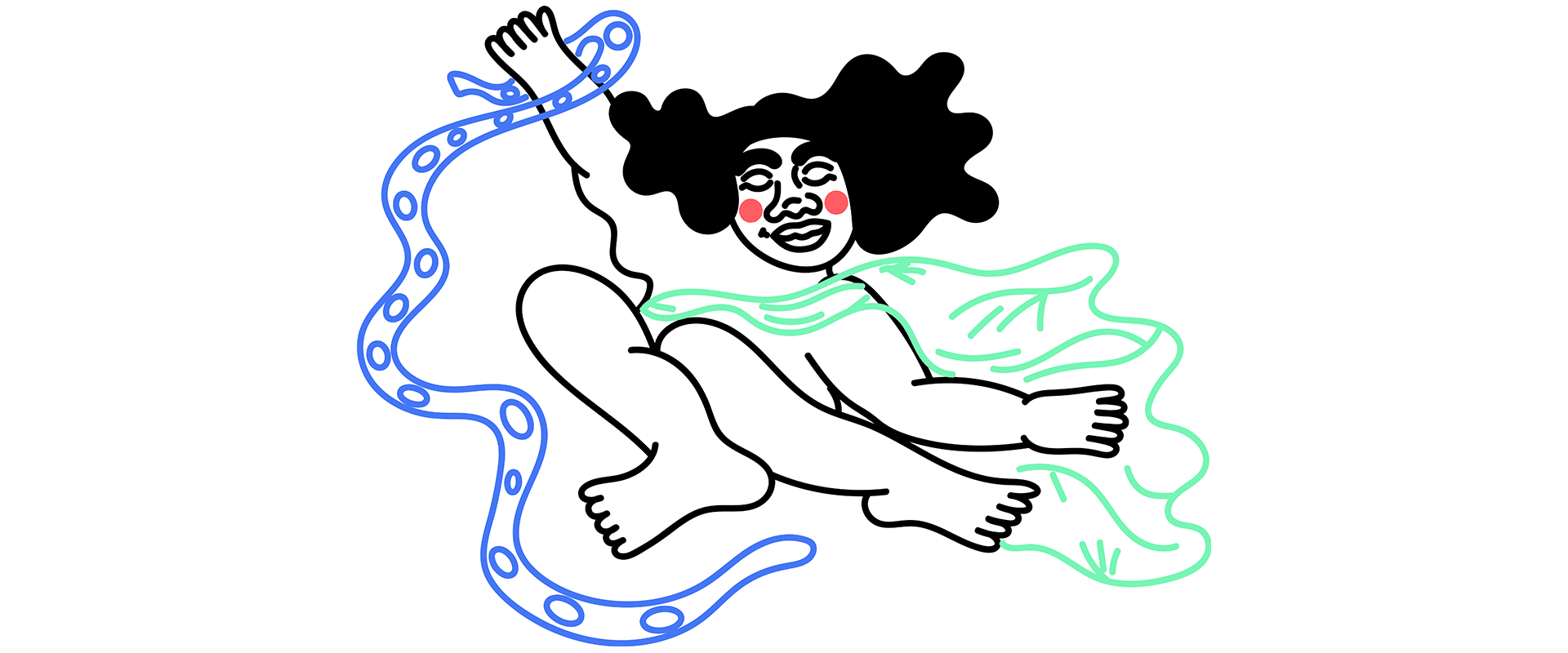 Illustration of LABdiff 7, illustration by Kezna Dalz