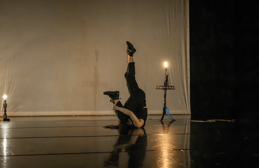Nicole Jacobs in Alone in the Living Room, photo by David Wong