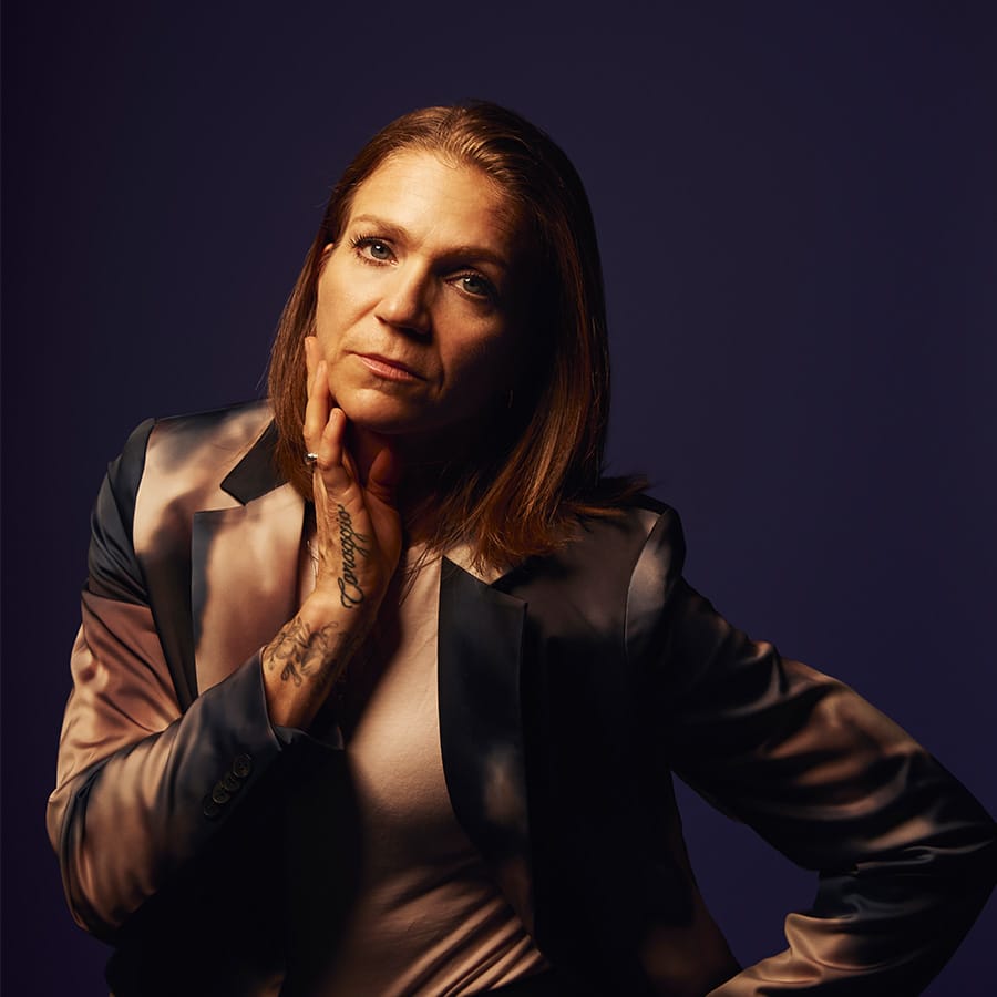 Headshot of Valérie Chartier, aka Taminator, aka Lady Maddripp, photo credit Seyna Rose