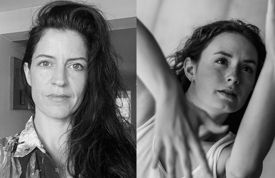 Victoria May and Samantha Sutherland, Samantha Sutherland photo by Aidan Tooth