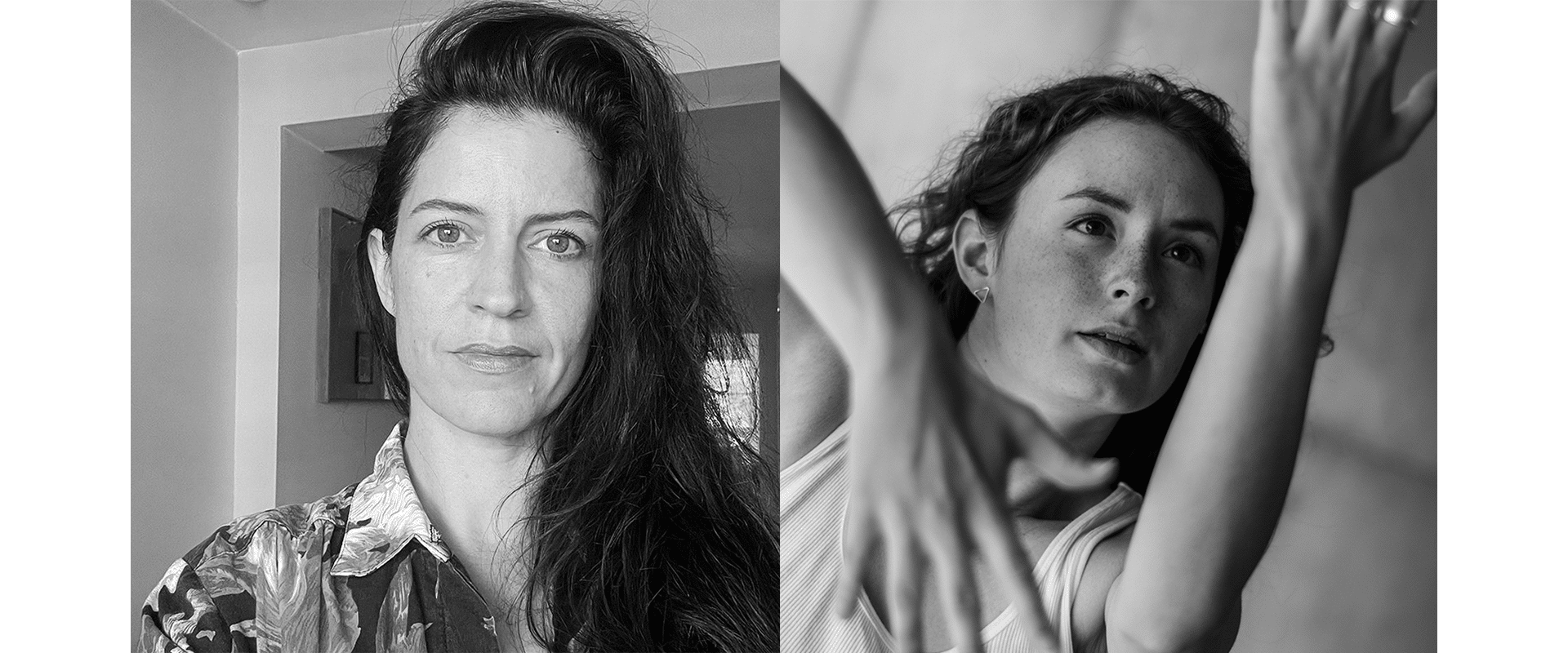 Victoria May and Samantha Sutherland, Samantha Sutherland photo by Aidan Tooth